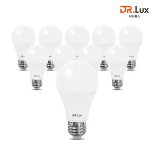 닥터룩스 LED 전구 10W, 10개, 주광색