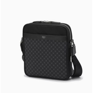 [닥스] 시그니쳐 패턴 로고 Black 크로스백 (선물포장)