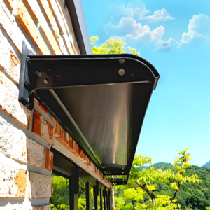 캐노보드 돌출30cm 창문 비가림 차양 캐노피, 150cm, 화이트, 1개