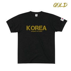 2023년 NEW 남녀공용 코리아 면 반팔 티셔츠 4종 KOREA