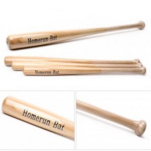 홈런 야구배트 나무 야구 방망이 아동 청소년 성인, 오크