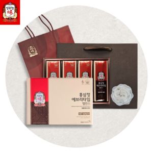 정관장 홍삼정 에브리타임 밸런스 20포 200ml 수제제작 선물 쇼핑백 판매자로켓, 20개, 정품+수제제작