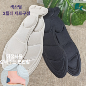 컴포어 여성용 발편한 구두 깔창 뒤꿈치 보호 하이힐 패드(2P)