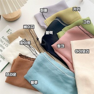 탠시 소프트 실키 스카프