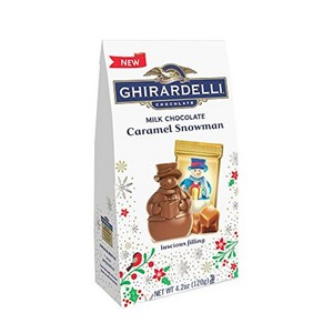 Ghirardelli - 밀크초콜릿 Snowman Medium Bag 카라멜 4.2 Oz 명품가방매입