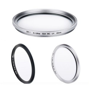JJC 후지 X100VI X100VI 49mm 울트라 슬림 렌즈보호 UV필터, F-MCUV49 - 블랙, 1개