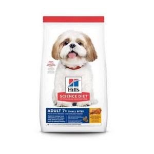 힐스 어덜트 7+ 스몰 바이트 강아지사료, 닭, 2kg, 1개