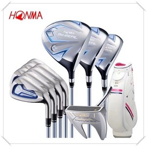 여성 골프 클럽 풀세트 혼마 525 BEZEAL 비즐 L 흑연 샤프트 드라이버 우드 아이언 퍼터 유틸리티 12피스 (가방포함)