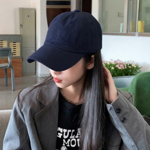 지티 대두 볼캡 야구 모자 남자 여자 무지 캡모자 빅사이즈