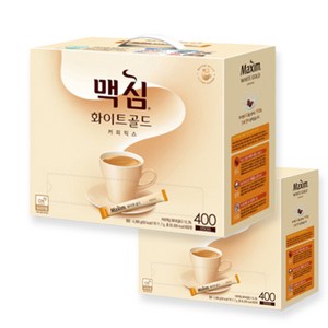 맥심 화이트 골드 커피믹스, 11.7g, 400개입, 2개