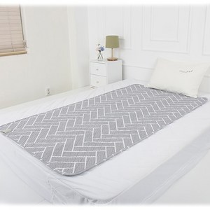 한일의료기 탄소매트 전기매트 슬림형 헤링본, 싱글