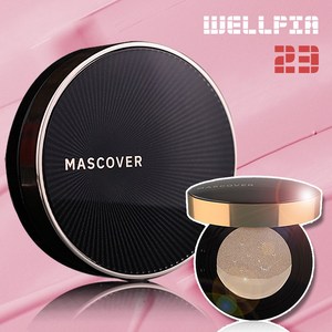 [GD4M14-PJKN3 NEW] 웰피아 마스커버 23호 리필 올인원 쿠션 파운데이션 팩트, 1개와 리필3개(23호), 1개