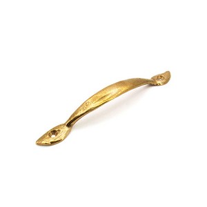 리브 골드 주물손잡이/173mm/전면피스 서랍장Diy 싱크대 신주 가구손잡이, 1개