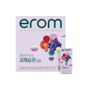 이롬 황성주박사의 과채습관 트로피컬 190ml, 16개