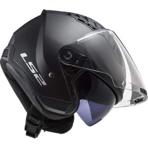 LS2 OF600 오픈페이스 오토바이 바이크 스쿠터 헬멧, 01.OF600 무광블랙