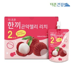 더존건강 더 조은 한끼 곤약젤리 리치, 1.5L, 1개