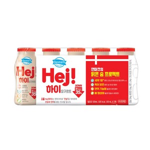 동원 덴마크 하이 요구르트, 5개, 100ml
