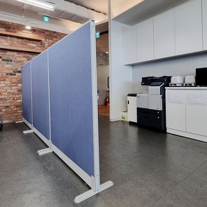 진웅파티션 45T 깔끔한 원톤 사무실 책상 가림막 파티션 모음 (사이즈 메모란 기재), 높이1500