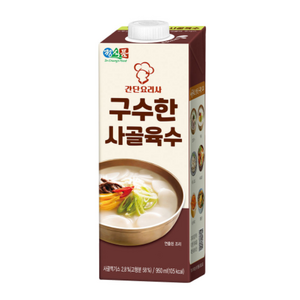 정식품 간단요리사 구수한 사골육수 950ml, 4개