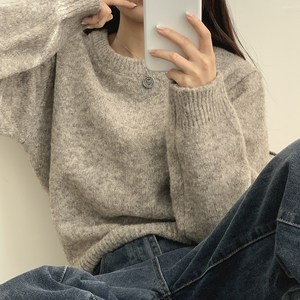 슬로우베리 구름 알파카 니트