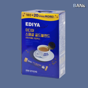 이디야 스페셜 골드블렌드 커피믹스 200T, 3개