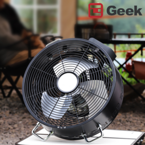 Geek 히텁팬 2세대 V2 캠핑 난로 공기 순환 난로팬, 히텁팬 2 블랙에디션