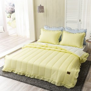 호텔식 프릴 여름 냉감 차렵이불 싱글 퀸