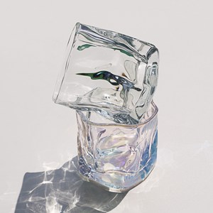 인블룸 스핀 언발란스 언더락잔, 홀로그램, 1개