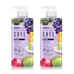 세이프 천연 미네랄 주방세제, 725ml, 2개