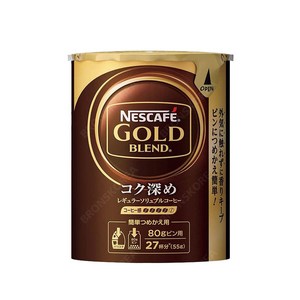 네스카페 골드블렌드 리치바디 55g 1개 바리스타 커피 카트리지, 1개입
