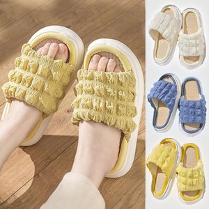 로즈바운드 발편한 여성 슬리퍼 실내화, 블루, 1개