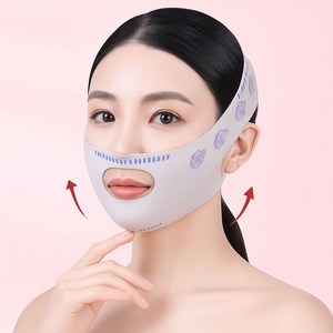 하루미 리프팅 밴드 브이라인 슬리핑 이중턱살 턱 압박밴드 수면, Free, 1개