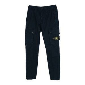 [스톤아일랜드] 23FW 7915303L1 A0120 와펜 카고 팬츠 네이비