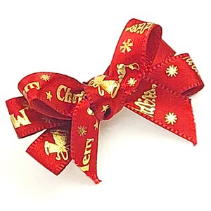 크리스마스 강아지 머리핀 다양한 크기와 디자인 헤어핀 핸드메이드, PVC 수동핀, 1개