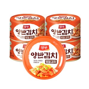 동원 양반 볶음김치, 160g, 4개