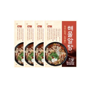 고향식품 해물알탕 550g x 4팩, 단품