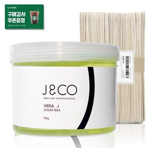 제이앤코 베라제이 슈가링 왁스 750g 무료증정품 저자극 설탕 슈거링 제이엔코 왁싱재료