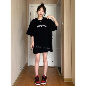 엔다샵 레터링 여성 반팔티 1+1+1 #0002