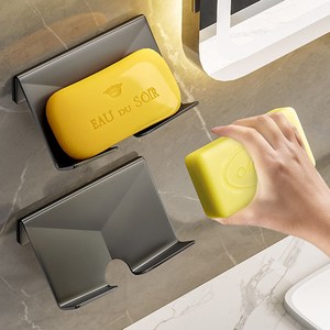 비누 접시 비누 홀더, 그레이, 1개