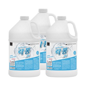 락퐁 4Lx3 세트 욕실 화장실 청소세제 세정제 코튼 로즈마리, 4L, 3개