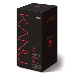 코스트코 카누 미니 다크 로스트 커피 아메리카노 0.9g, 150개입, 900mg