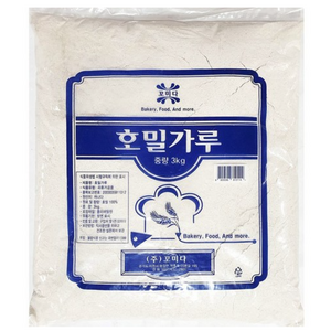 배송무료 호밀가루(꼬미다 3K) | 가루호밀 wprhkwpQkd, 3kg, 5개