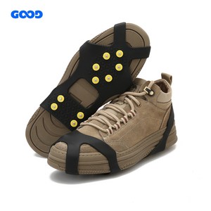 도시형 아이젠 미끄럼방지 등산 체인 짚신 윈터솔젠 겨울용 신발 생활 3_size, 아이젠(L)