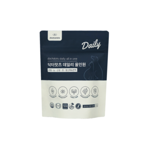 닥터랏츠 데일리 올인원 고양이 강아지영양제, 1팩, 120g, 종합영양제