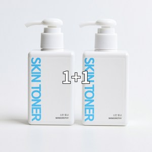 1+1 스킨도로시 히알루론산 스킨 토너 수분 진정 보습, 2개, 450ml