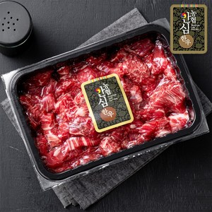 [더싱싱] 1등급 한우 국거리(냉장), 2개, 200g