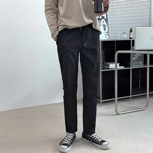안테암불로 스판 치노팬츠 밴딩 스트레이트핏 면바지