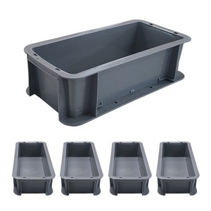 뉴플라스틱 플라스틱상자 부품 박스 보관함 정리함 공구함 5개1세트, PTC 311 회색(5개묶음), 5개