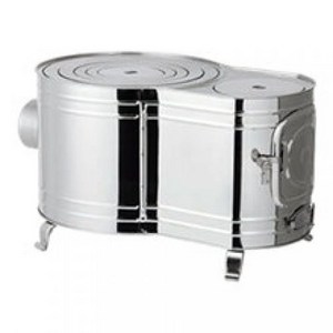 HONMA 혼마 장작 화목 난로 화로 캠핑용 야외용 유리창 세트 AS-60+ASW-GK