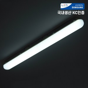 국산 삼성칩 LED 일자등 30W 주광색 6500K LED형광등 방등 거실등 주방등 오늘출발